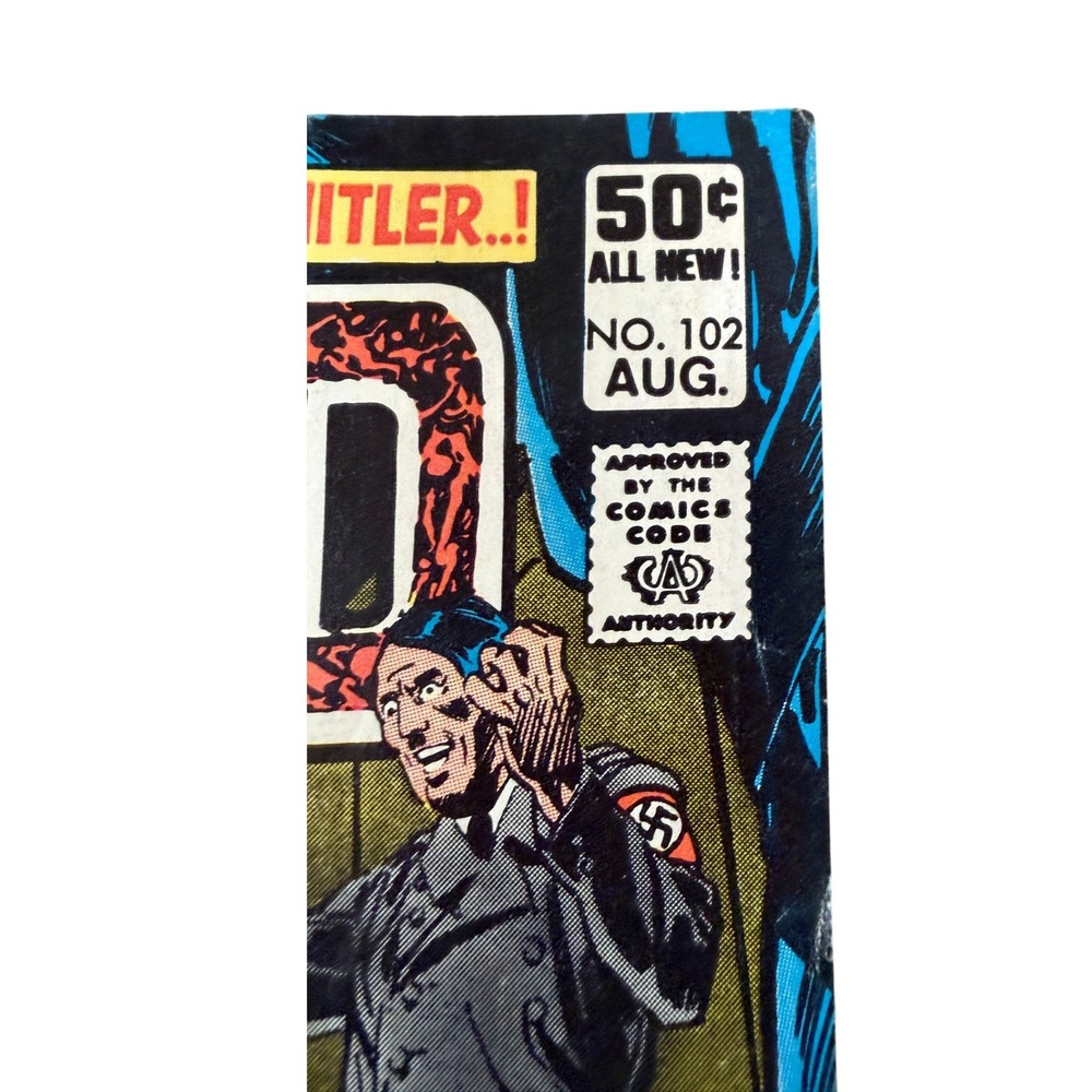 DC Weird War Tales #102 August 1981 Creature Commandos Battle Hitler Bronze Age - Picture 4 of 6